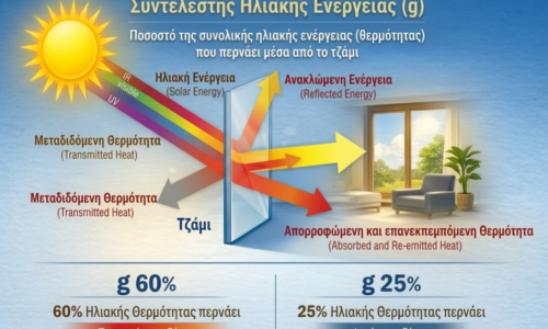 Συντελεστής ηλιακής ενέργειας – Ηλιακός συντελεστής (g)