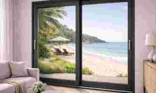 Ανασηκούμενο κούφωμα αλουμινίου