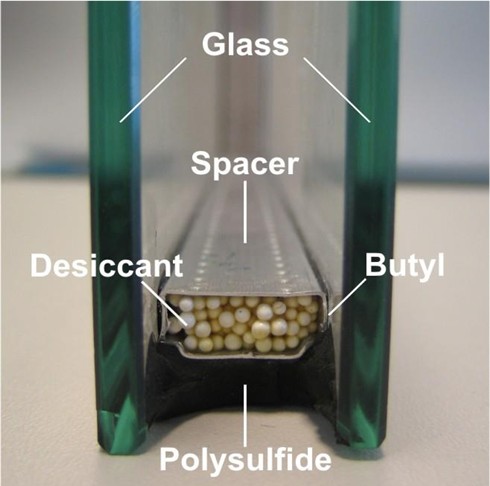 πυριτικά άλατα στα τζάμια