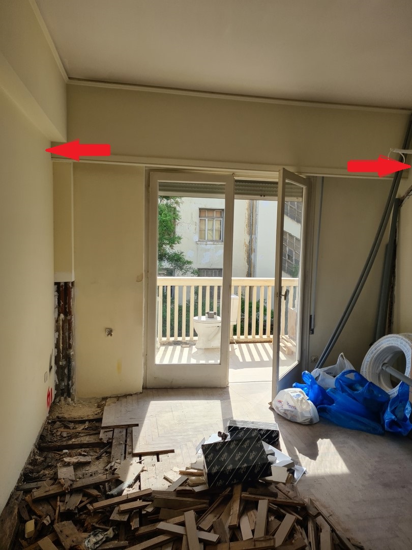 Αντικατάσταση – αποξήλωση ξύλινων κουφωμάτων με ρολό