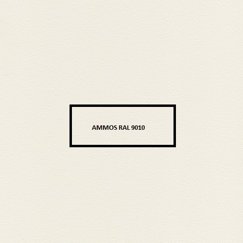 χρωμα AMMOS υπερανθεκτικο RAL 9010