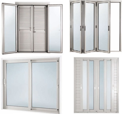 Είδη κουφωμάτων ανάλογα με το τρόπο ανοίγματος