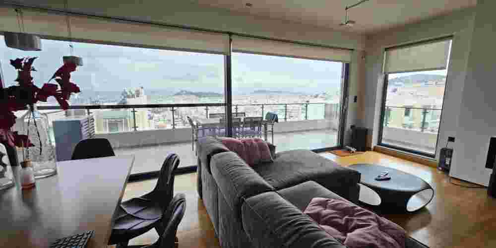 Βύρωνας κουφώματα αλουμινίου Europa χρώμα Ammos 7015