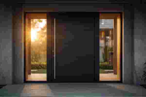 Πόρτες εισόδου αλουμινίου